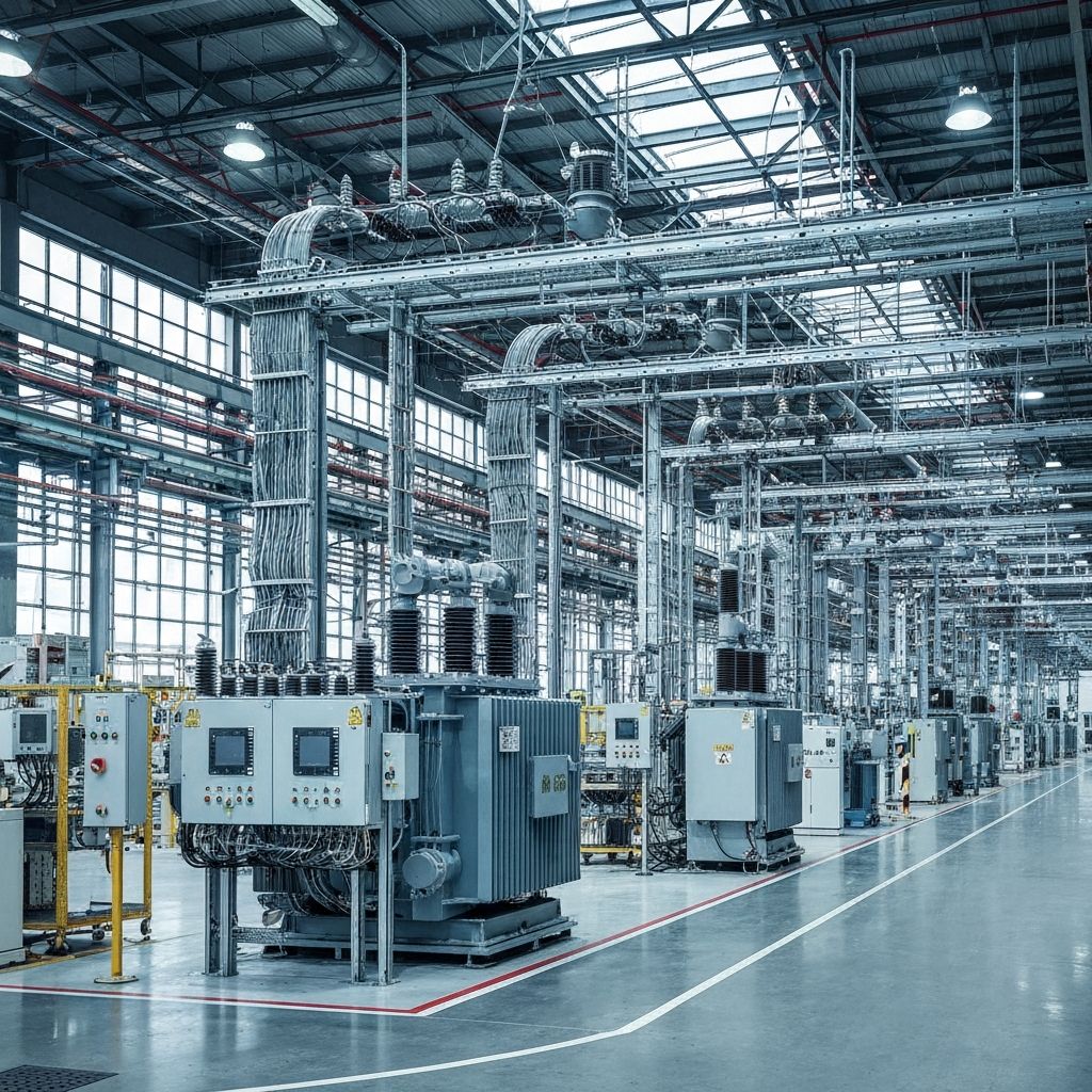 Automotive Manufacturing Plant - Electrical Infrastructure