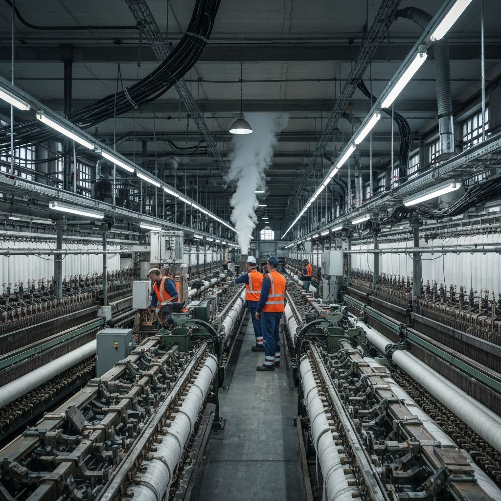 Textile Mill - Complete Rewiring & Upgrade